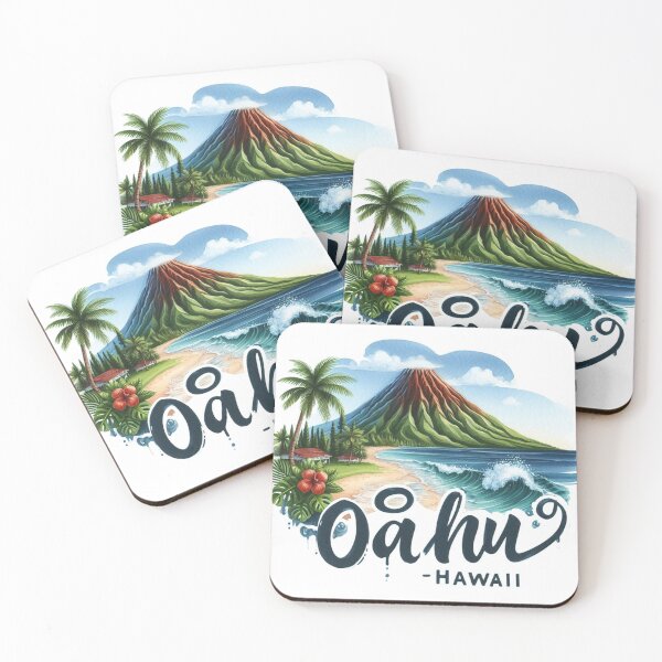 Item preview, Oahu - Hawaii. designed and sold by vectcd.