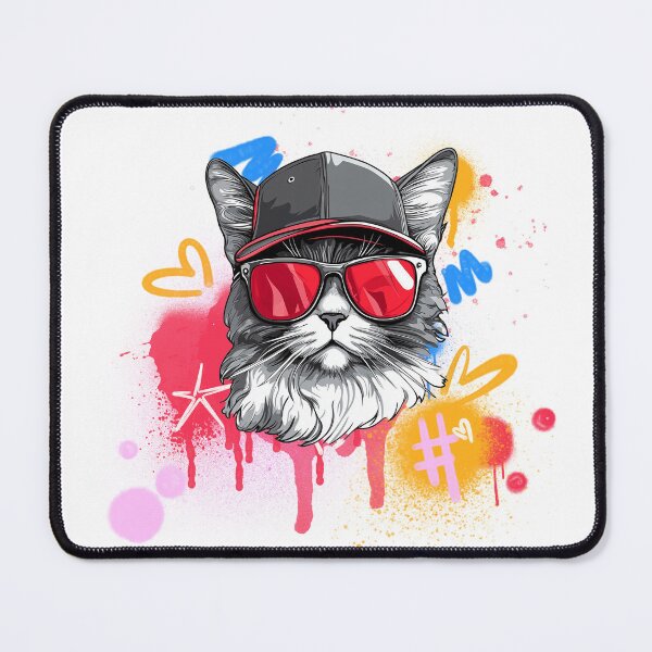 Item preview, Copy of Hip Hop Graffiti Cat - Breakdance Boots - Urban Street Art Design designed and sold by zwrohn.