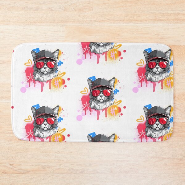 Item preview, Copy of Hip Hop Graffiti Cat - Breakdance Boots - Urban Street Art Design designed and sold by zwrohn.