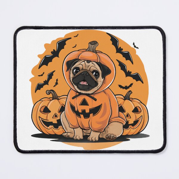 Item preview, Amazing halloween pug designed and sold by RadiantRevArt ⭐⭐⭐⭐⭐.
