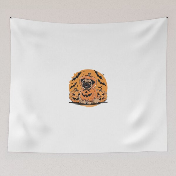 Item preview, Amazing halloween pug  designed and sold by RadiantRevArt ⭐⭐⭐⭐⭐.