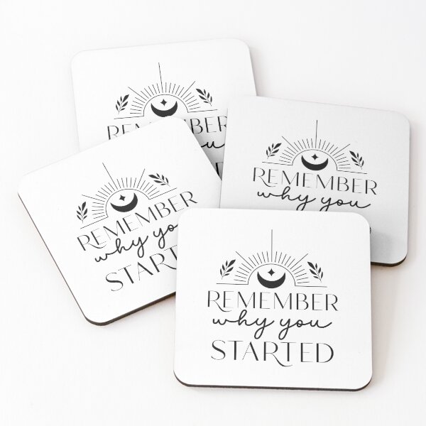 Item preview, Remember why you started designed and sold by Made-by-Gus.