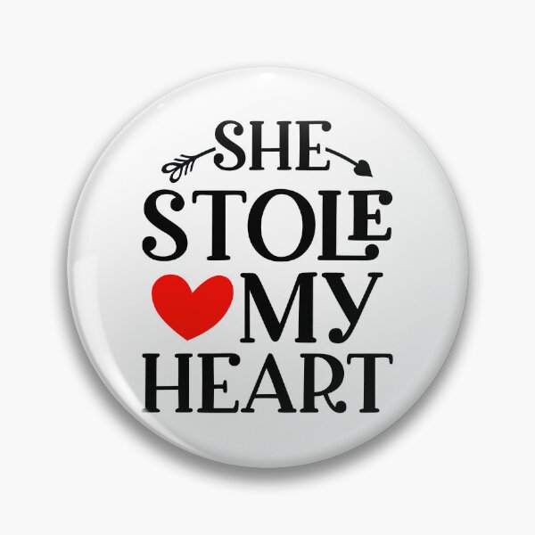Item preview, She stole my heart designed and sold by Made-by-Gus.