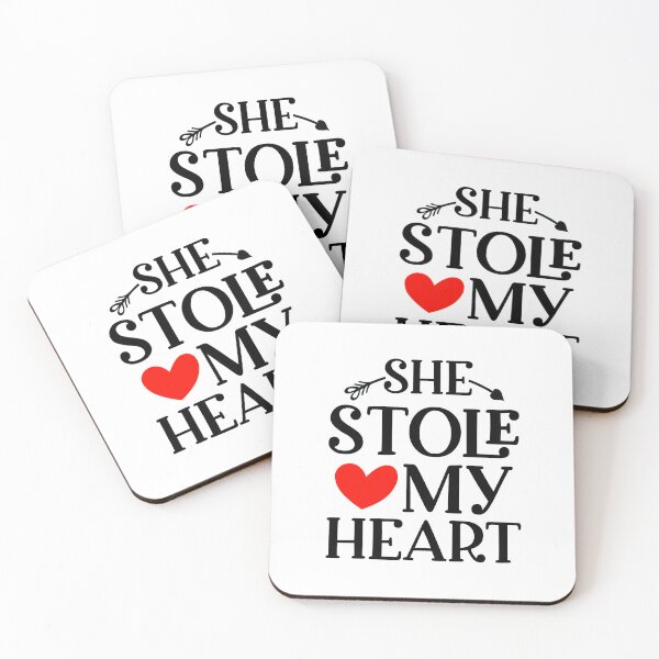 Item preview, She stole my heart designed and sold by Made-by-Gus.