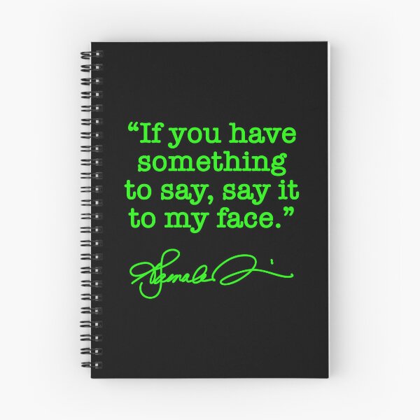 Item preview, Say it to my Face - Kamala Harris (brat green edition) designed and sold by Thelittlelord.