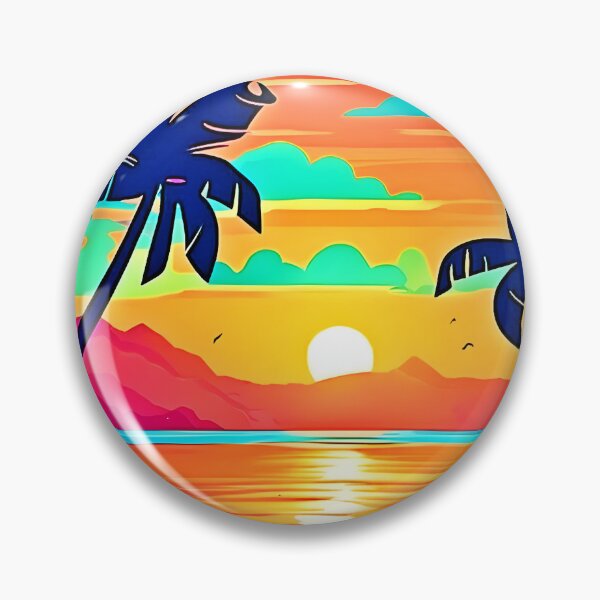 Item preview, Sunset Paradise Artwork designed and sold by Health And Fitness Posts e-Store.