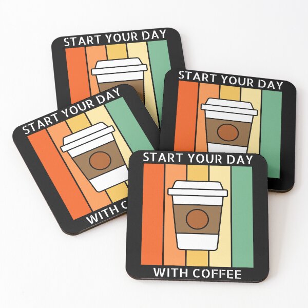 Item preview, Start your day with coffee designed and sold by Y0ussefrizk.