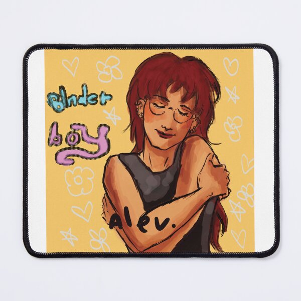 Item preview, Trans Binder Boy Hugging Himself designed and sold by alevealev.
