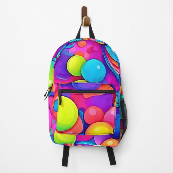 Item preview, Rainbow Bubble Blast Artwork designed and sold by Health And Fitness Posts e-Store.