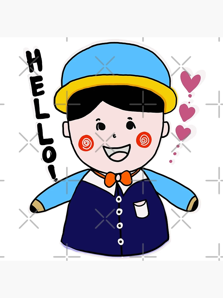 Thumbnail 3 of 3, Poster, Hello school boy designed and sold by Ryslissa.