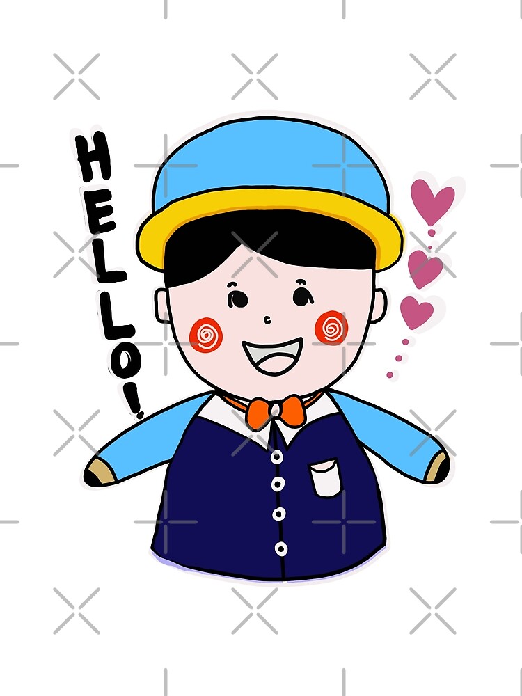 Thumbnail 3 of 3, Scarf, Hello school boy designed and sold by Ryslissa.