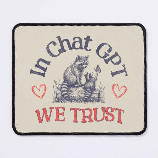 Item preview, In Chat GPT We Trust designed and sold by CozyLightsStore.