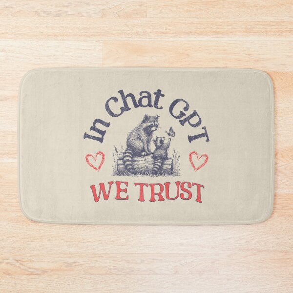 Item preview, In Chat GPT We Trust designed and sold by CozyLightsStore.