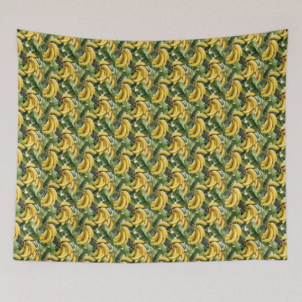 Item preview, Banana Delight: Joy and Tropical Flavor designed and sold by MidArtForge.