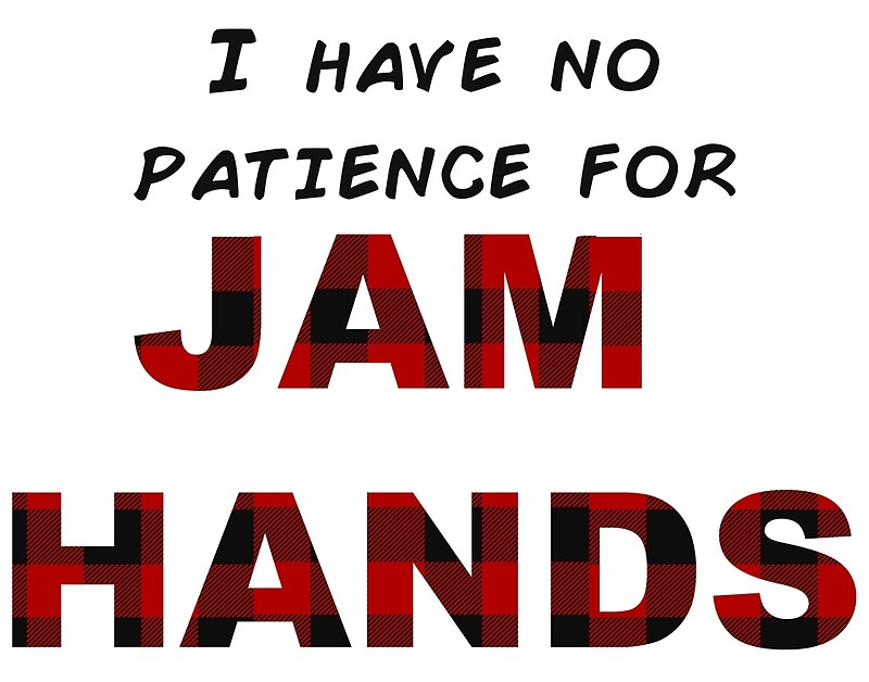 "Jam Hands!" by Blissikins Redbubble
