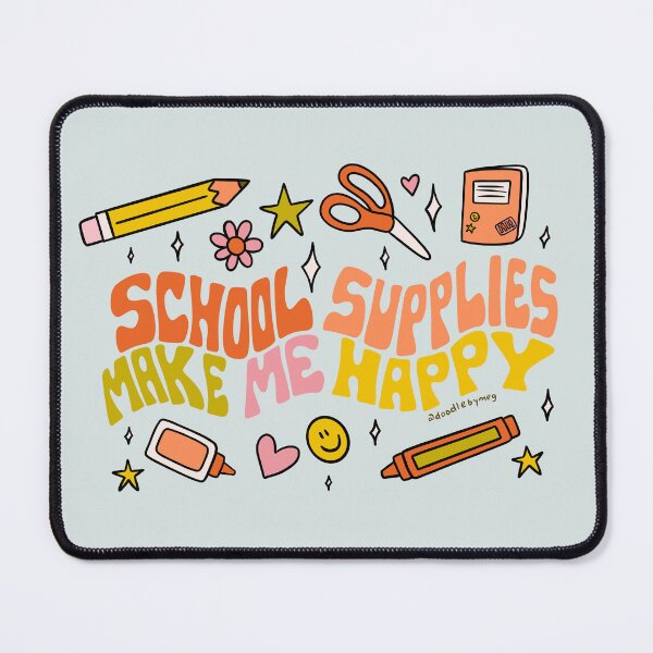 Item preview, School Supplies Are My Favorite designed and sold by doodlebymeg.