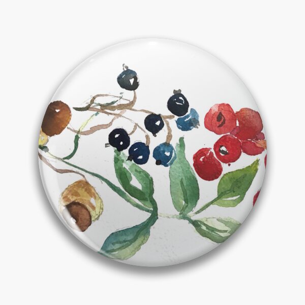 Item preview, Fall berry art designed and sold by BeeTartprints.