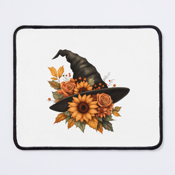 Item preview, Witch hat with Sunflower designed and sold by DigiHouse.