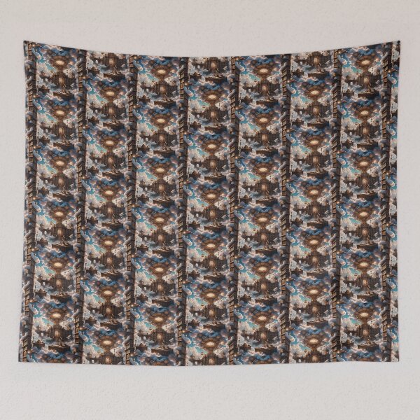 Item preview, Enchanted Library in the Clouds designed and sold by koreatvtea.
