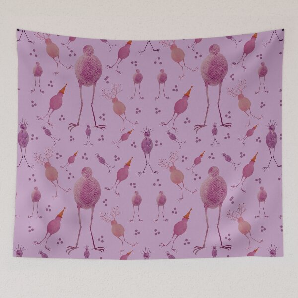 Item preview, Pink Owl Party  designed and sold by KakiDimock.