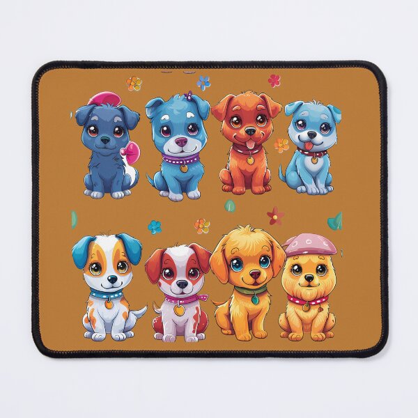 Item preview, Puppy Dog's cute Stickers and rainbow color designed and sold by CHOKCHAIVONGDEE.