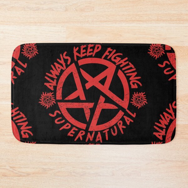 Item preview, ALWAYS Keep Fighting | SPN Protection Sigil Red designed and sold by SALENTOmadness.