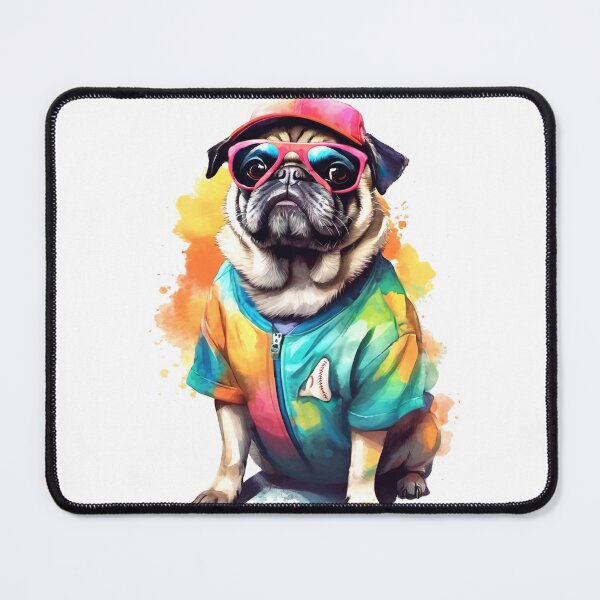 Item preview, Baseball Pug designed and sold by MystAvalon.