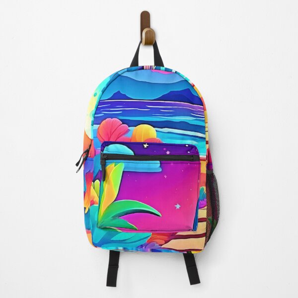 Item preview, Vibrant Tropical Night Escape designed and sold by Health And Fitness Posts e-Store.