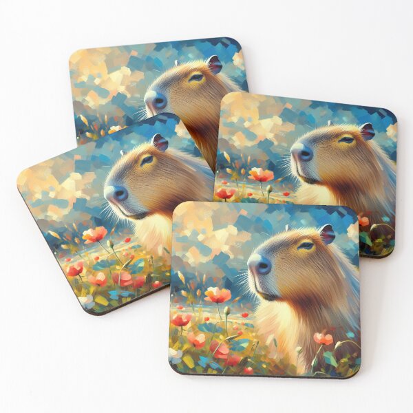 Item preview, Capybara Art #31 | Capybara Lovers designed and sold by ksgraphics222.