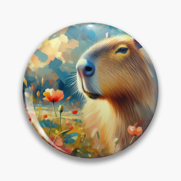 Item preview, Capybara Art #31 | Capybara Lovers designed and sold by ksgraphics222.