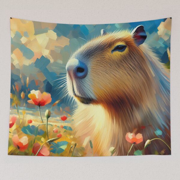 Item preview, Capybara Art #31 | Capybara Lovers designed and sold by ksgraphics222.