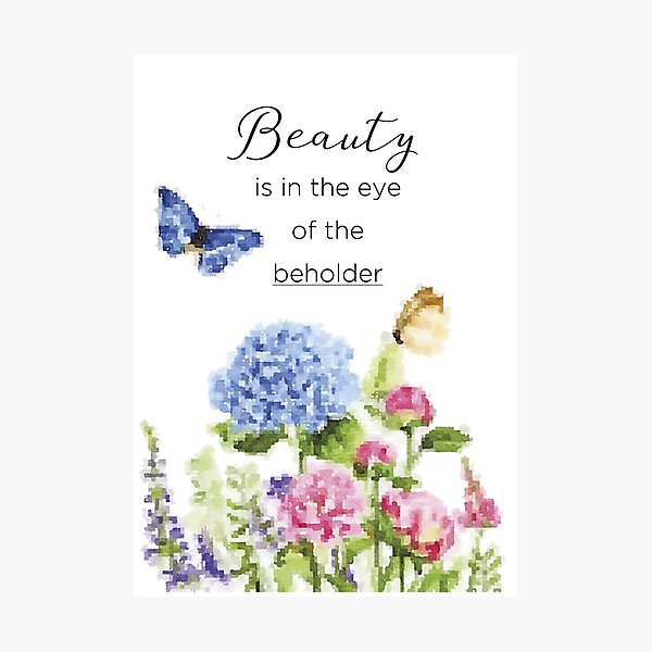 Item preview, Beauty is in the eye of the beholder designed and sold by FUNisKeY.