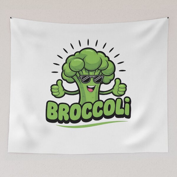 Item preview, Funny Broccoli With Sunglasses Men Women Kids Vegetable designed and sold by clothesy7.