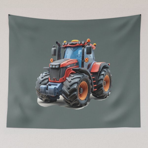 Item preview, Tractor in UAS big size power full yellow coler, tractor good design and big wheels designed and sold by CHOKCHAIVONGDEE.
