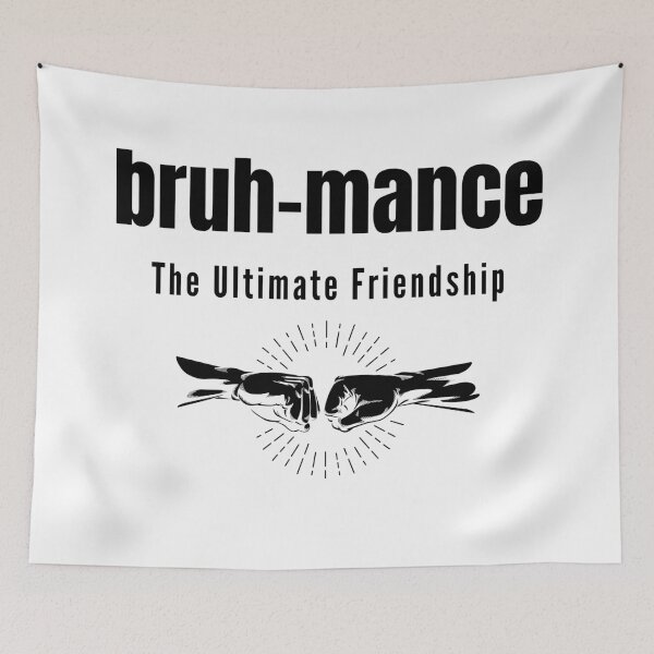 Item preview, Bruh We Back. Bruh-mance: The Ultimate Friendship designed and sold by gomofo1974.