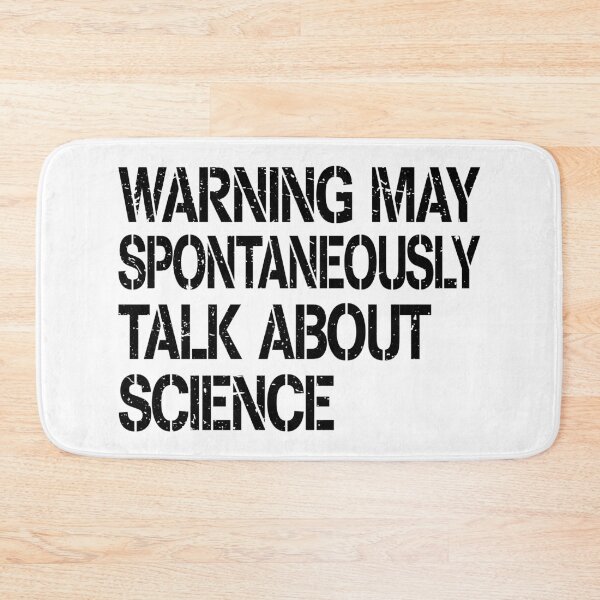 Item preview, Funny Scientist Warning May Talk About Science designed and sold by ScienceCorner.