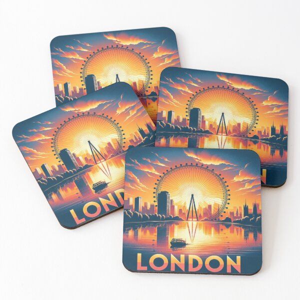 Item preview, London Eye Sun Set designed and sold by DeeCeeFashion.