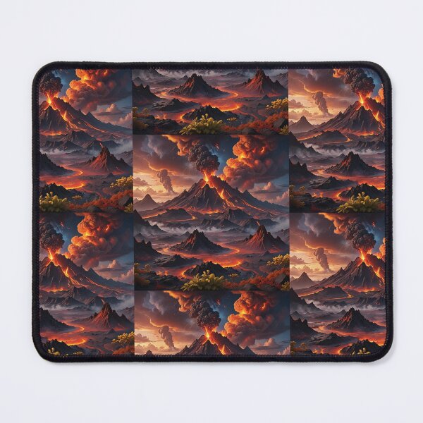 Item preview,  Otherworldly Volcano Island designed and sold by koreatvtea.