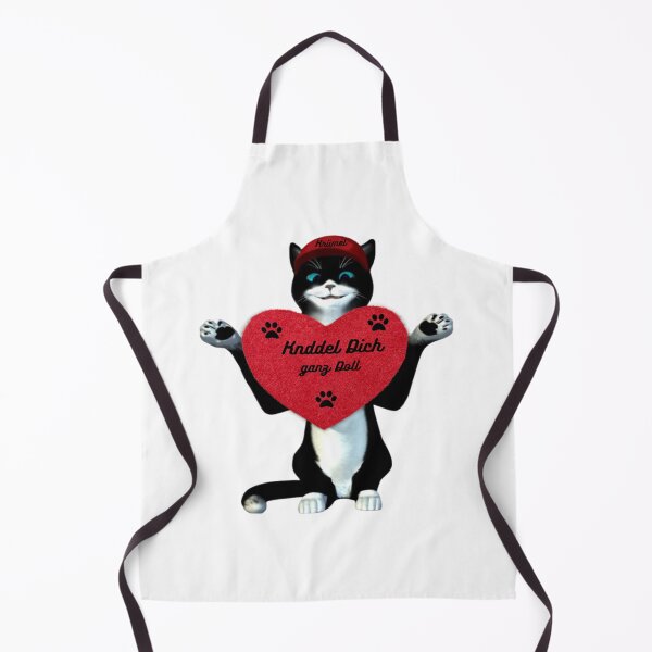 Item preview, Tomcat Krümel with heart designed and sold by Kater-Kruemel.