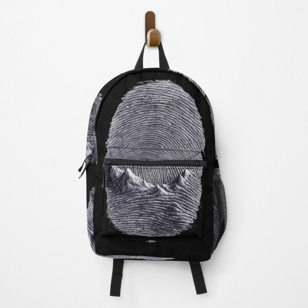 Item preview, Fingerprint with mountains designed and sold by Krystian9809.