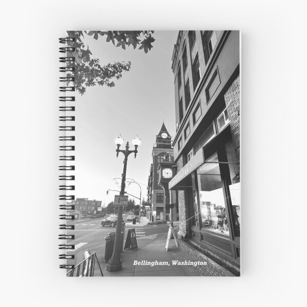 Item preview, Old Fairhaven, Bellingham, Washington - Original Picture in Black and White designed and sold by Monika Hamilton.