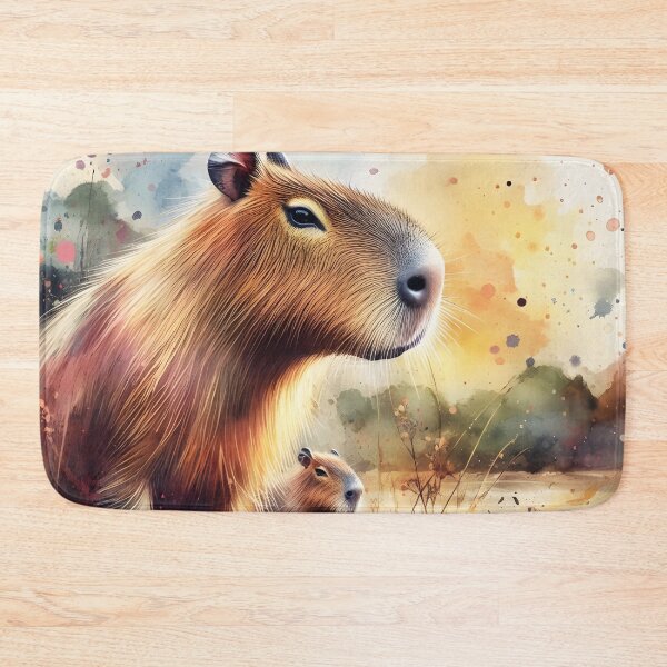 Item preview, Capybara Art #32 | Capybara Lovers designed and sold by ksgraphics222.