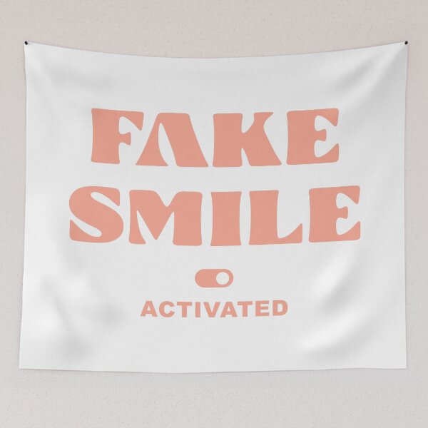 Item preview, Fake Smile Activated designed and sold by Baztian-com.