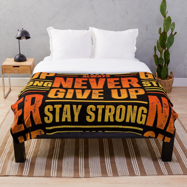 Item preview, ALWAYS NEVER GIVE UP designed and sold by Red Fox.