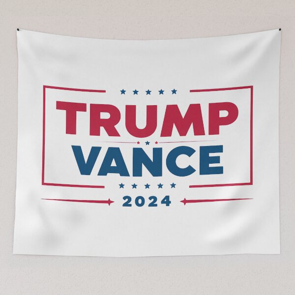 Artikelvorschau, Donald Trump | JD Vance | Präsident 2024 | Trump-T-Shirt entworfen und verkauft von RedCircleArt.