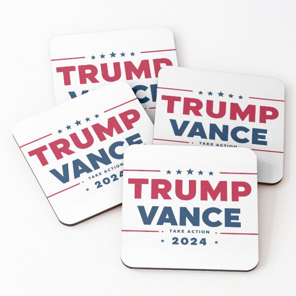 Artikelvorschau, Donald Trump | JD Vance | Präsident 2024 | Trump-T-Shirt entworfen und verkauft von RedCircleArt.