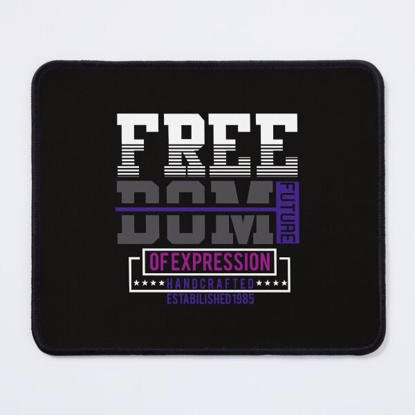 Item preview, Freedom Future of Expression typographic style designed and sold by kiloorartclub.