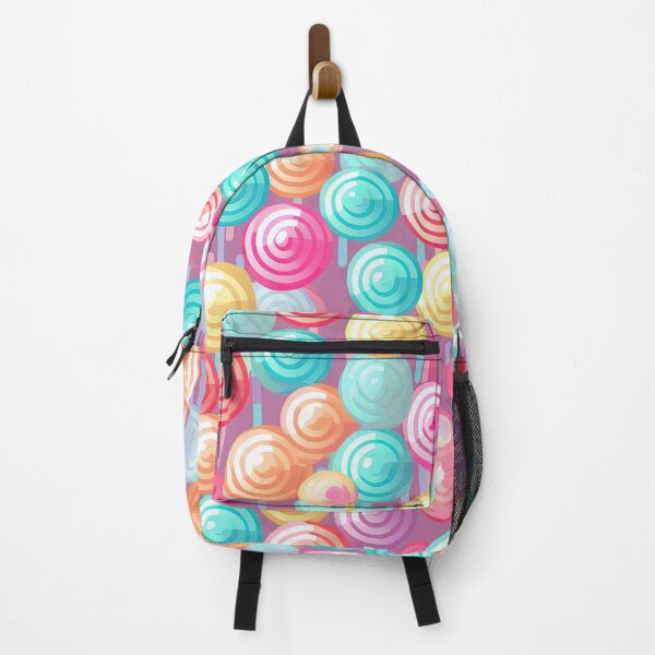 Item preview, Kawaii cute colorful lollipop pattern designed and sold by AeonAcademy.