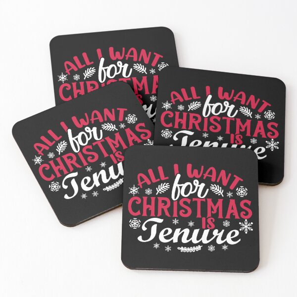 Item preview, All I Want For Christmas Is Tenure - Christmas Gift For Tenured Teacher, Christmas Gift For Tenured Professor, Funny Christmas Full Professor, Funny Christmas Assistant Professor, Christmas Tenure designed and sold by jadedscientist.
