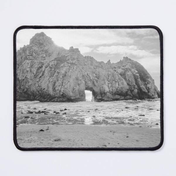 Item preview, Keyhole Arch Big Sur California | Black and White | 35mm Film Photography designed and sold by anthonylonder.